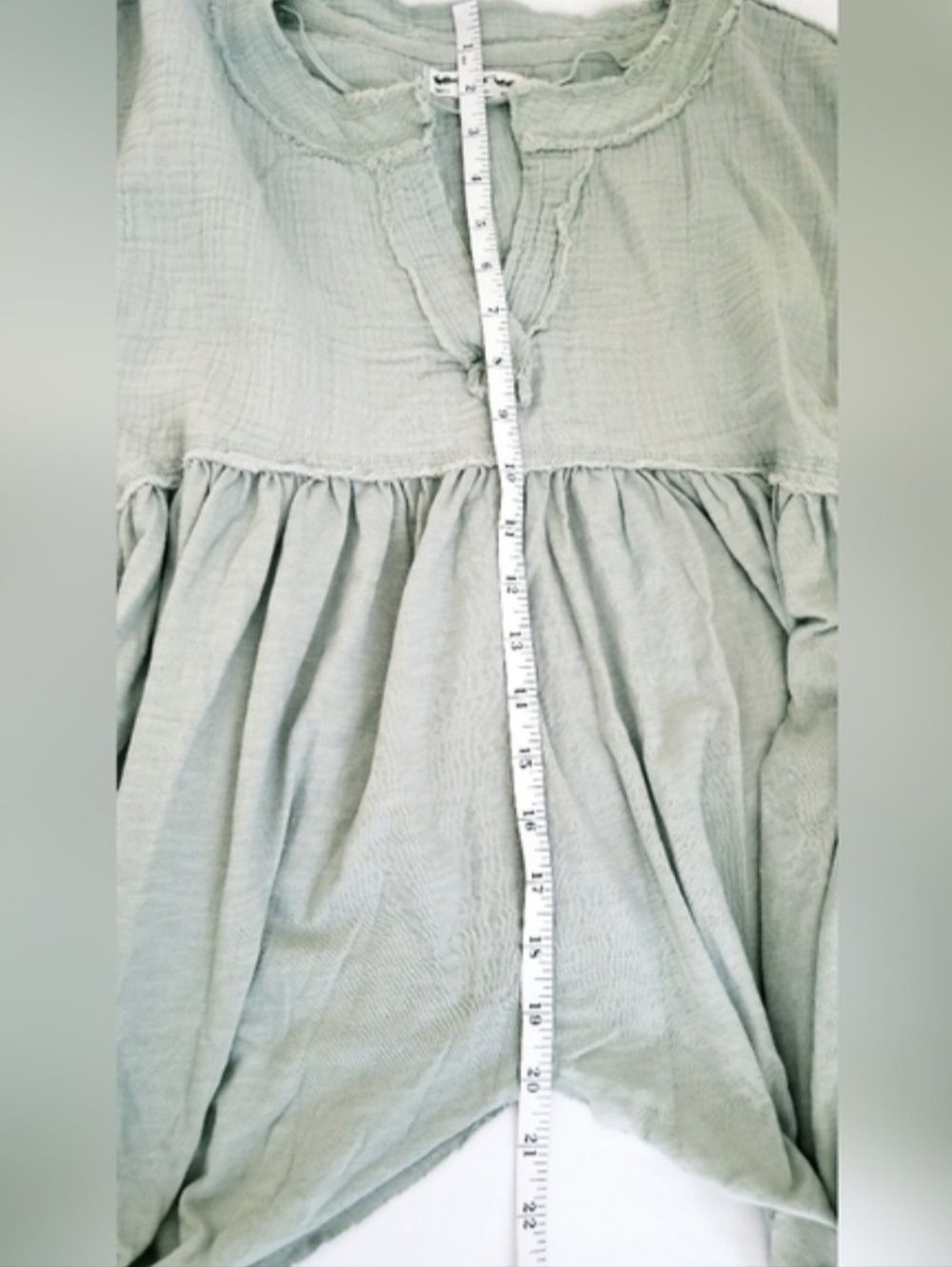 NEW We The Free Sugar Rush Baby Doll Oversized Top Lagenlook Style Boho Top NWOT - Picture 13 of 13